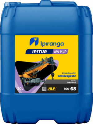 Óleo Hidráulico Ipiranga Ipitur AW HLP 68 - Balde 20L