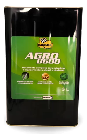 Agroprotetivo D600 Bardahl Para Diesel E Biodiesel - 5 Litros