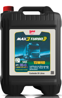 Dulub Max 3 Turbo 15w40 Ci-4- Balde 20L